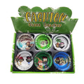 Glass Ashtray Round Classic American Style Desktop 8.5x3.5cm 250g Not Easily Broken Smoking Accessories