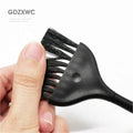 Keyboard Cleaning Hair Dye Coloring Nylon PBT Bristles Brush Mini Coffee Grinder Kitchen Brush 208-mm Pointy Strickle 7-Colors