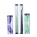 Factory Manufacturing Transparent Clear Plastic Packaging Tube for Lipstick with Screen Printing Customizable Size & Logo