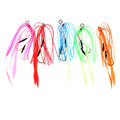 Wholesale Silicone Rubber Skirt Assist Jig hook Saltwater Fishing Trailer Lure Octopus Mimicking Set