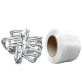 Dreammao 13mm White Recyclable Environmentally Friendly Hydration High Tenacity Polyester Composite Cord Strap for Cargo Packing