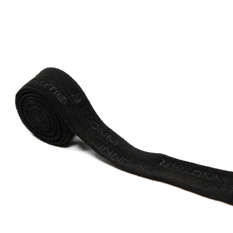 Popular Style Breathable Soft Elastic Band Custom Silicone Embossed Print Elastic Waistband for Underwear Bra Shoulder Straps