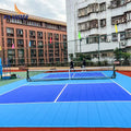 Tennis Court Prefabricated Flooring TPV Tiles Professional Pickleball Flooring
