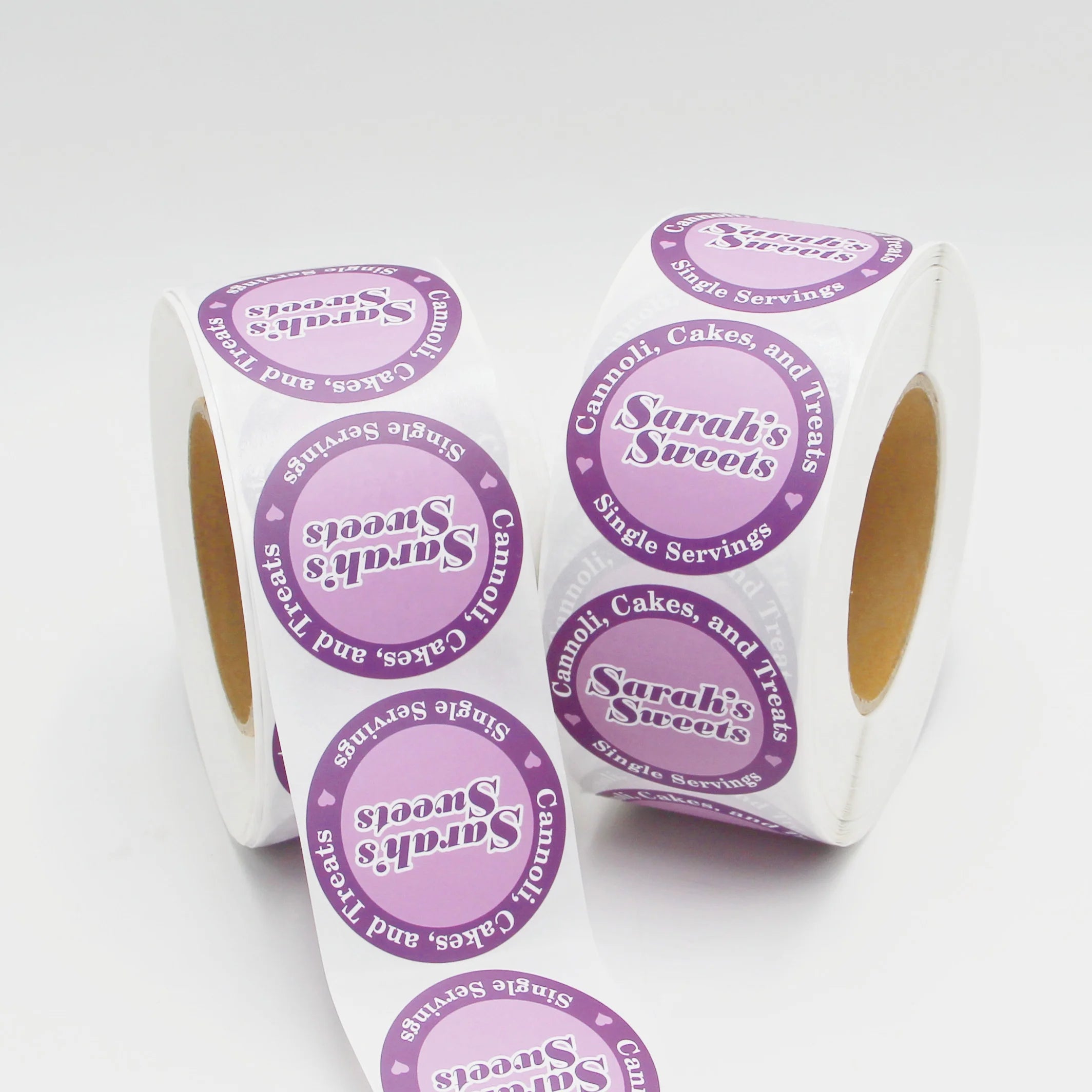 Factory Price Customize Stickers 2 Inch Round Label Sticker Waterproof Matt Label for Food Bag Sealing