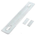 Adjustable Galvanized Metal Beehive Entrance Reducers New Condition Beehive Sliding Mouse Guards Animal Husbandry Equipment