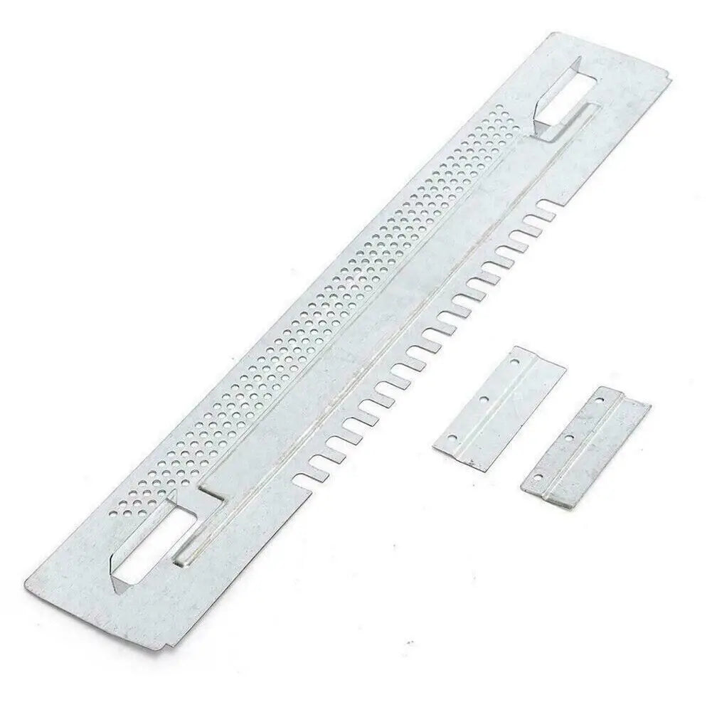 Adjustable Galvanized Metal Beehive Entrance Reducers New Condition Beehive Sliding Mouse Guards Animal Husbandry Equipment