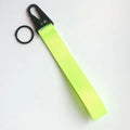 Wholesale Top Sale Short Lanyard Key Chain With Black Metal Keyring Lanyard Keychain