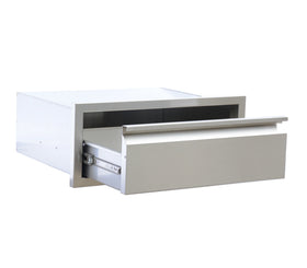 Stainless Steel Outdoor Kitchen Bbq Island Utensil Single Drawer