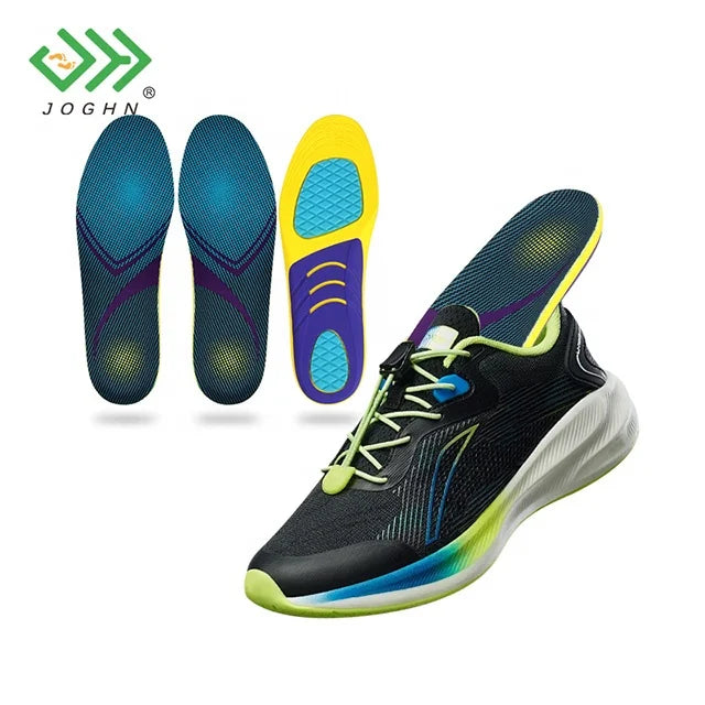 JOGHN Orthotic Sports Insoles High Elastic Shoe Inserts Material Health Insole Shock Absorption Excellent and Cushioning PU MegaBDM