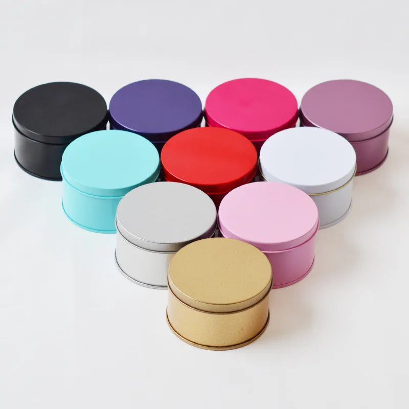 150ml Window Tinplate Cans for Candy Chocolate Lollipop & More-Customized Color Crown Cap Sealing Frosted Finish Food Storage
