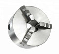 Yiyuan Manual Stainless Steel 3/4-Jaw Self-Centering Lathe Chuck for CNC Lathes & Woodworking Turning