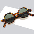 Sunglasses Luxe 2023 Designer Cool Glasses for Clear Hexagon Sunglasses Men Women Circle Glasses Vintage Round Sunglasses Men