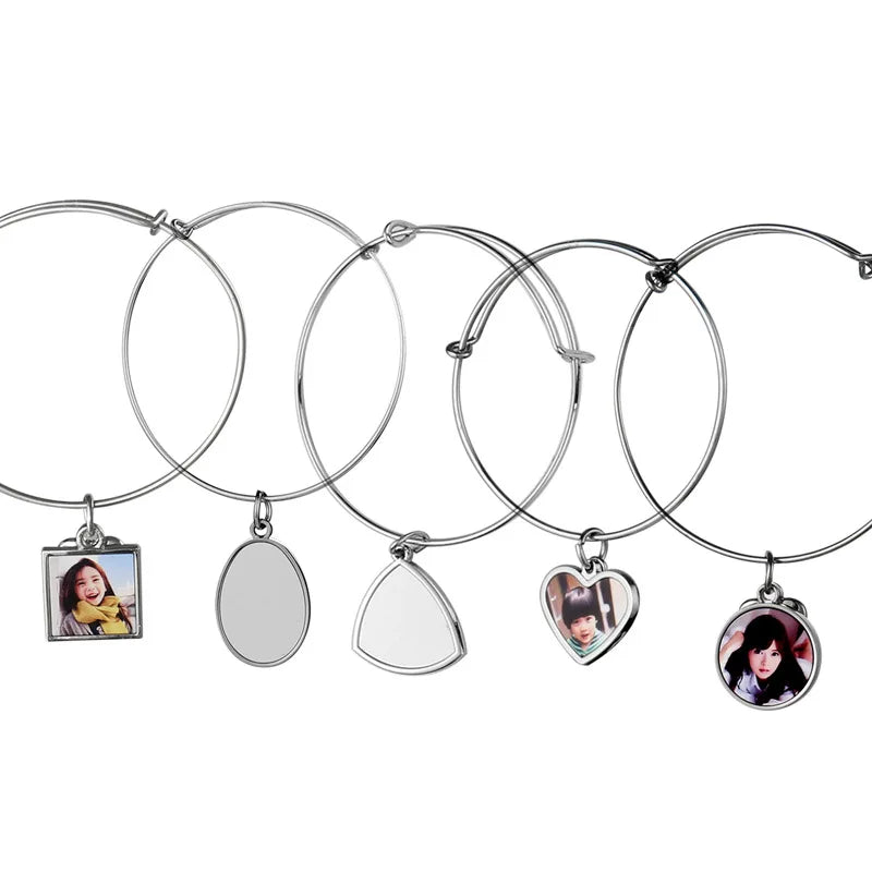 Home Decoration Simple Style Fashion Jewelry Women Elegant Plated Sublimation Simple Bracelet