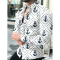 Men Dressing Shirts Stand 100% Polyester Shirts for Men Long-sleeved Professional Shirt for Men