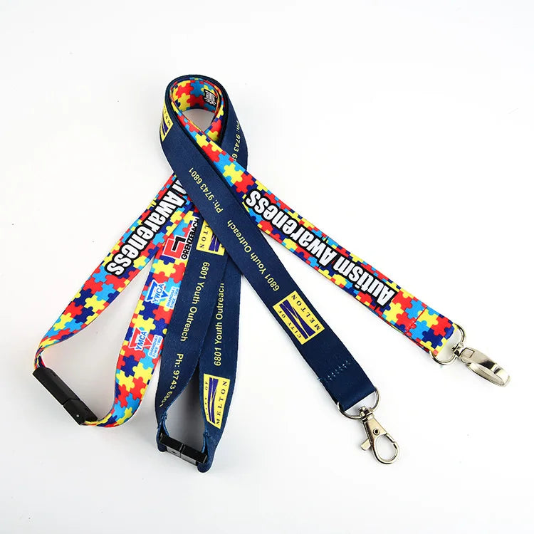 Factory Wholesale Low Price High Quality 2024 High Quality Free Design College Sports Lanyards