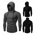Men's Long Sleeve Gym Hoodies Running Sport Tshirt Hoodies Lightweight Fishing Shirt Hoodie