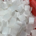 Wholesale Natural White Crystals Healing Selenite Gravel Clear Gypsum Cube Tumbled for Decoration