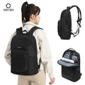 Ozuko 9847 College Students Backpack Airline Approved Business Work Bag Fits 17 Inch Computer for Men Women