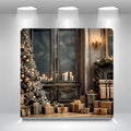 Christmas Gift 8x8ft 10x8ft 10x10ft 20x8ft Birthday Straight Pillow Case Photo Booth Backdrop Cover