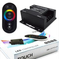 Rgb Controller  High Power 12V 18A Rgb Led Strip 433Mhz Rf 6Keys Touch Remote Control 5050 Smd Rgb Led  Controller