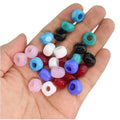 Wholesale AB Colorful Ceramic Heart Beads DIY  Necklace Bracelet Accessories  Ceramic Round Porcelain Beads for Jewelry Making