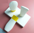 Yellow Suncream Tube Empty Beauty Packaging for Skin and Hair Squeeze Tube Lotion Bottle