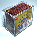 SHP Custom Acrylic Pokemon Cards 1999 1st First Edition TCG Booster Box Pack Sealed English Trading Collectible Card Game Case