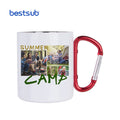 BestSub Wholesale Custom 300ml Wholesale Sublimation Blanks Double Wall Stainless Steel Travel Mug