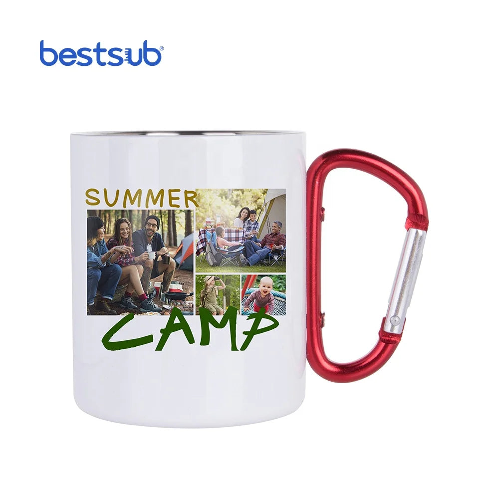BestSub Wholesale Custom 300ml Wholesale Sublimation Blanks Double Wall Stainless Steel Travel Mug