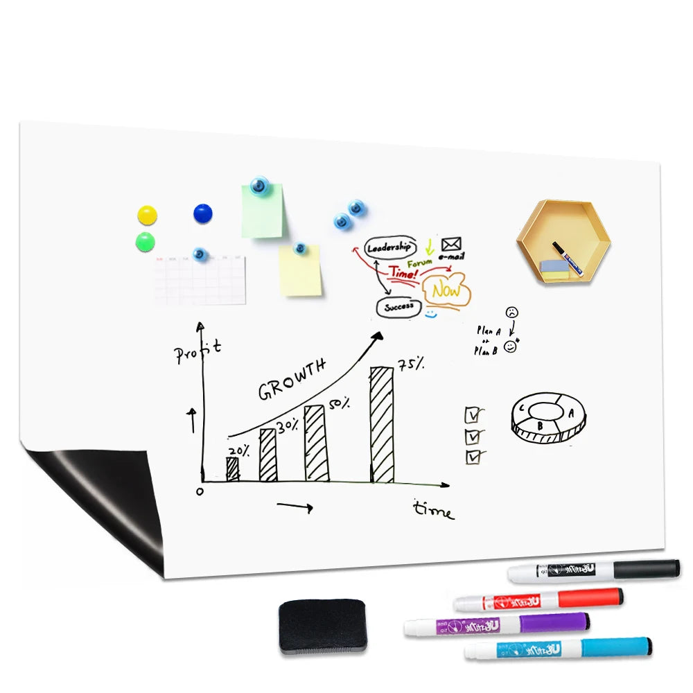 Customized Large Size Magnetic Dry Eraser Whiteboard Whiteboard for Classrooms and Offices