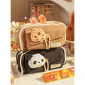 Cartoon Animal Stationery Box Cute Panda Pencil case High Quality Kawaii Stationery Student Office Stationery Wholesale