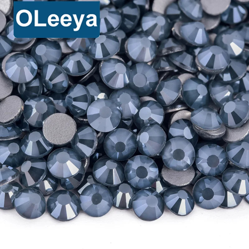Factory Wholesale Glass Stones Nails Art Rhinestone Flat Back Non Hot Fix Crystal Rhinestones for Nails Tumblers