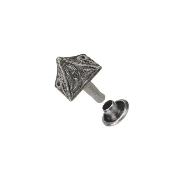 Good Quality Celtic Pyramid Rivets Antique Nickel Plate for Bags