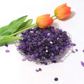 Factory-Priced Amethyst Crystal Chips Polished Quartz Tumbled Stones Fengshui Decoration Natural Healing Gravels Mascot Theme