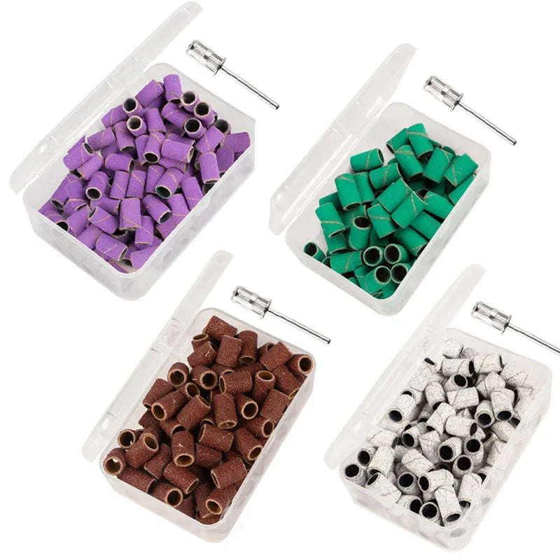 Professional Free Sample Sanding Band Bits Wholesale Cheap Price Nail Drill Sanding Bands for Manicure and Pedicure