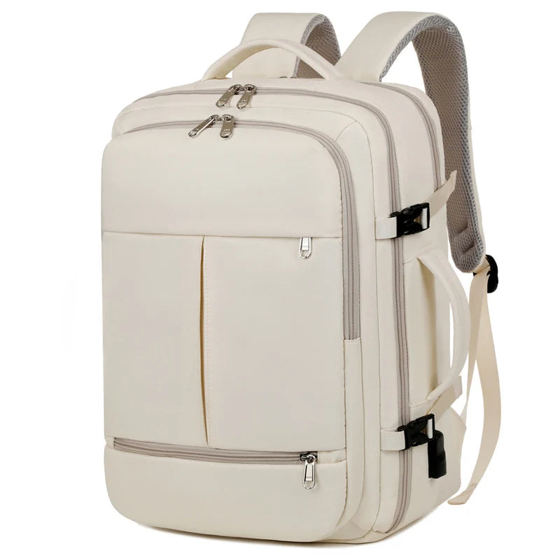 Large-capacity Backpack Women's Business Luggage Bag Men's Short-distance Business Trip Light Computer Bag Travel Backpack