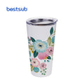 For Wholesale Custom 16oz 480ml White Eco-Friendly Stainless Steel Classic Insulated Tumbler with Lid Promotional Gift
