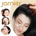 Wholesale Gold Silk Green Sandalwood Meridian Massage Comb Bamboo Wide Tooth Multifunctional Hair Therapy Lice Comb for Salons