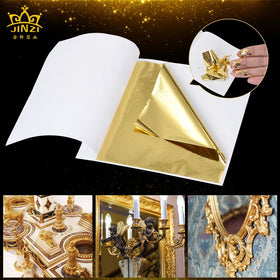 9*9cm Imitation Gold Decorating Wall Art Crafts Home Furniture Gilding Gold Leaf Taiwan a B K Gold Leaf Foil Sheets