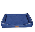 Detachable Square Printed Fortune Cat All Seasons Big Dog Bed With Cushion