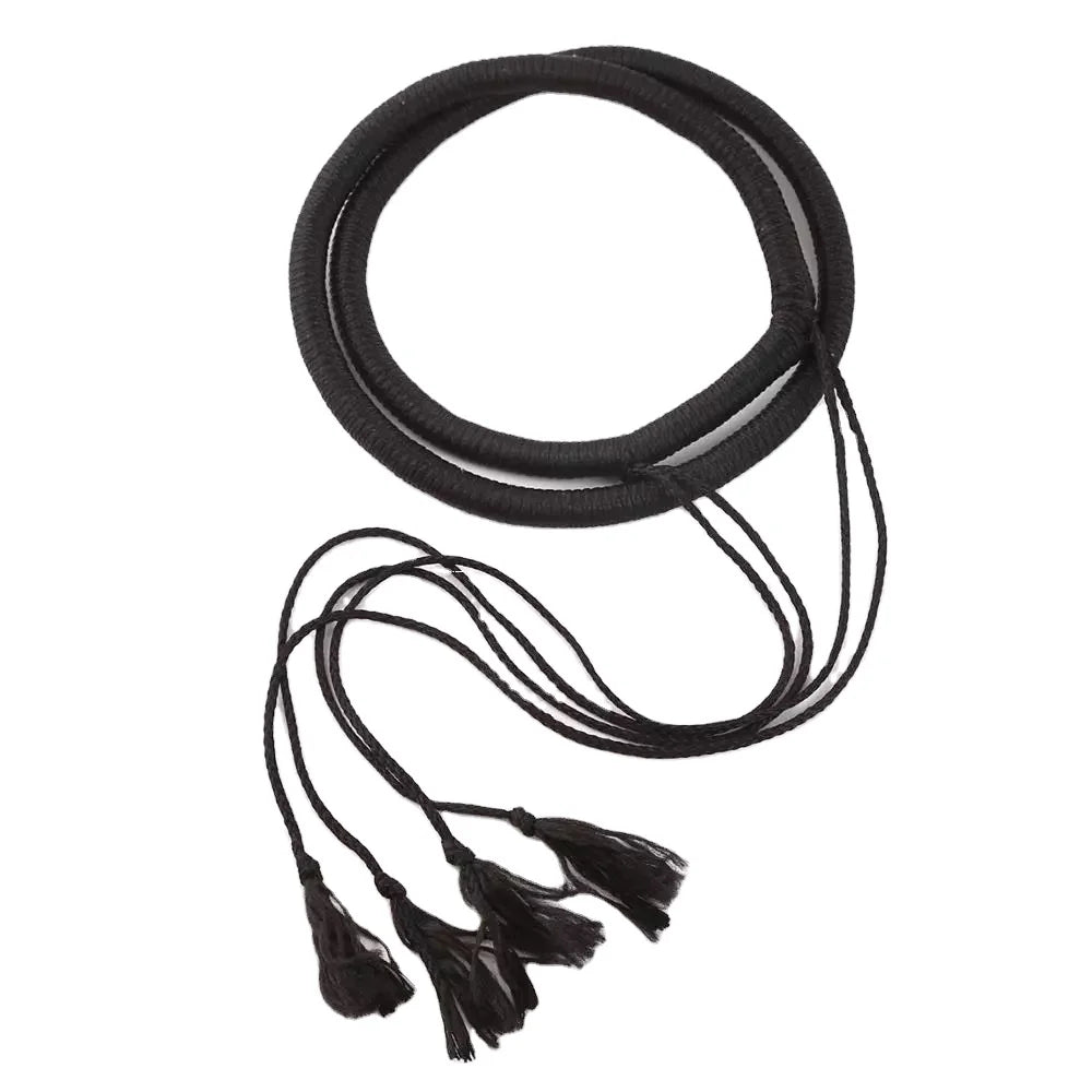 Mens Black Groined Arab Agal / Oqal / Igal / Eqal / Egal Arabian Headwear