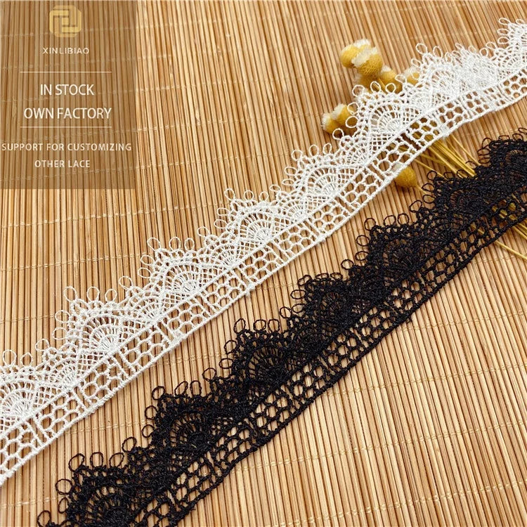 High Quality Crochet Lace Fabric Border for DIY Lolita Accessories Soft Home Decor & Bags Custom Width for Clothing & Shoes MegaBDM