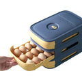 Egg Box Drawer Refrigerator Storage Box Egg Holder Boxes Plastic Kitchen Storage Egg Tray with Lids