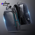 Bopai Premium Slim Light Business Commute USB Charging Smart Cowhide Anti Theft 15 Inch Men Real Genuine Leather Laptop Backpack
