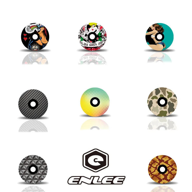 Aluminum Alloy Mountain/Road Bike Headset Cover with Flat Design Model WZG-01