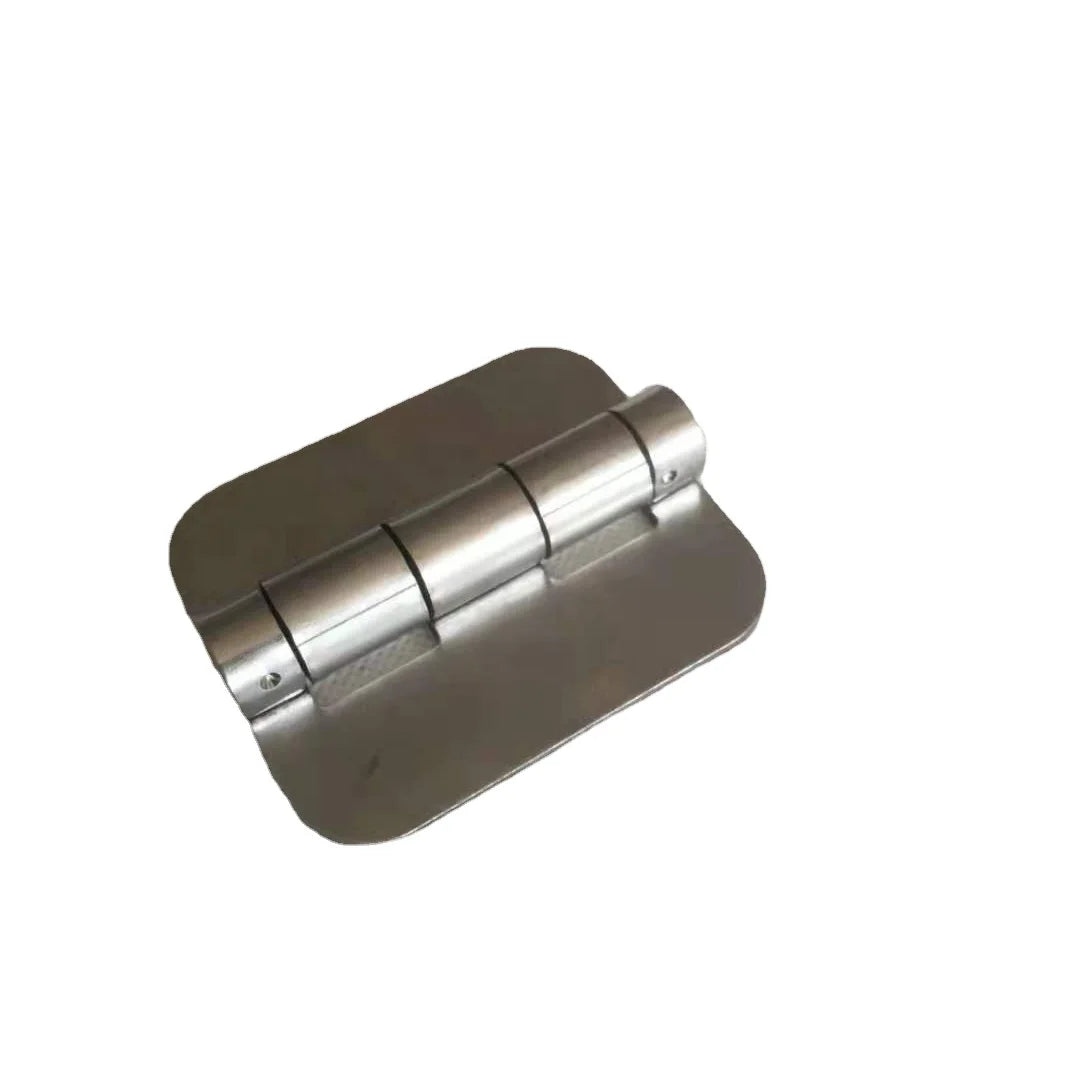 Manufacturer 3*2.5" Weld Butt Hinge Stainless Steel Polished Self-colored Customized Piano Special Design Zigzag Carton Box