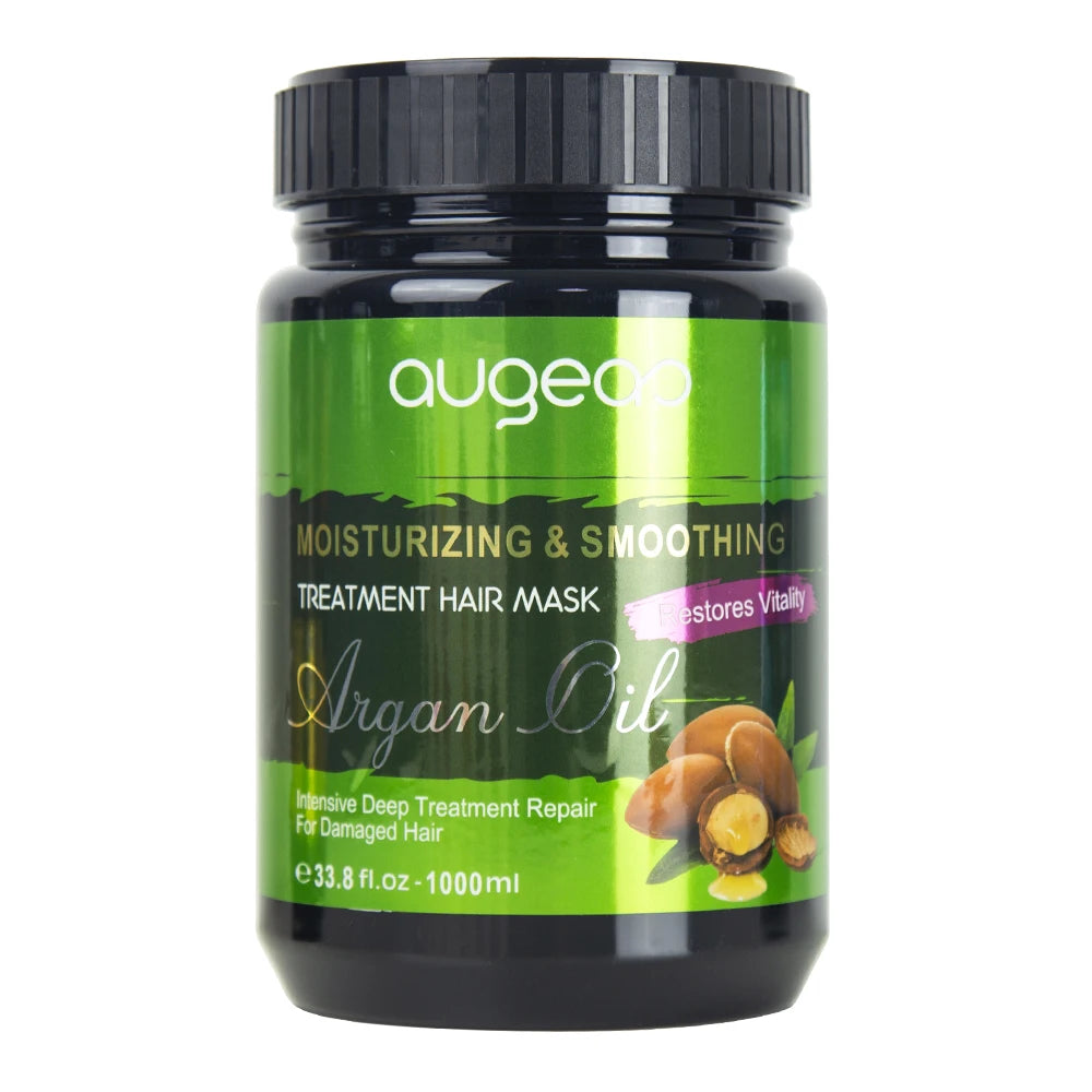 Wholesale Manufacturer Argan Oil Hair Treatment Augeas Brand 1000ML Natural Collagen Keratin Hair Mask in Stock
