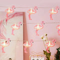 Led String Fairy Light Decorative String Lights for Wedding Christmas Party Decoration Pink Flamingo Shape Night  Light