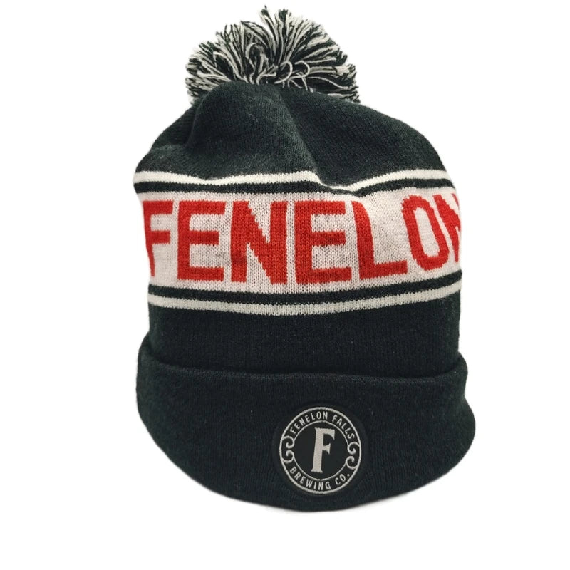2020 New Style Customized Women's Winter Beanie with Patch and Pompom 3D Embroidered Letter Pattern