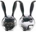 New Hot Rabbit Pepper Mill Salt Grinder 2 in 1 Adjustable Pepper Grinder